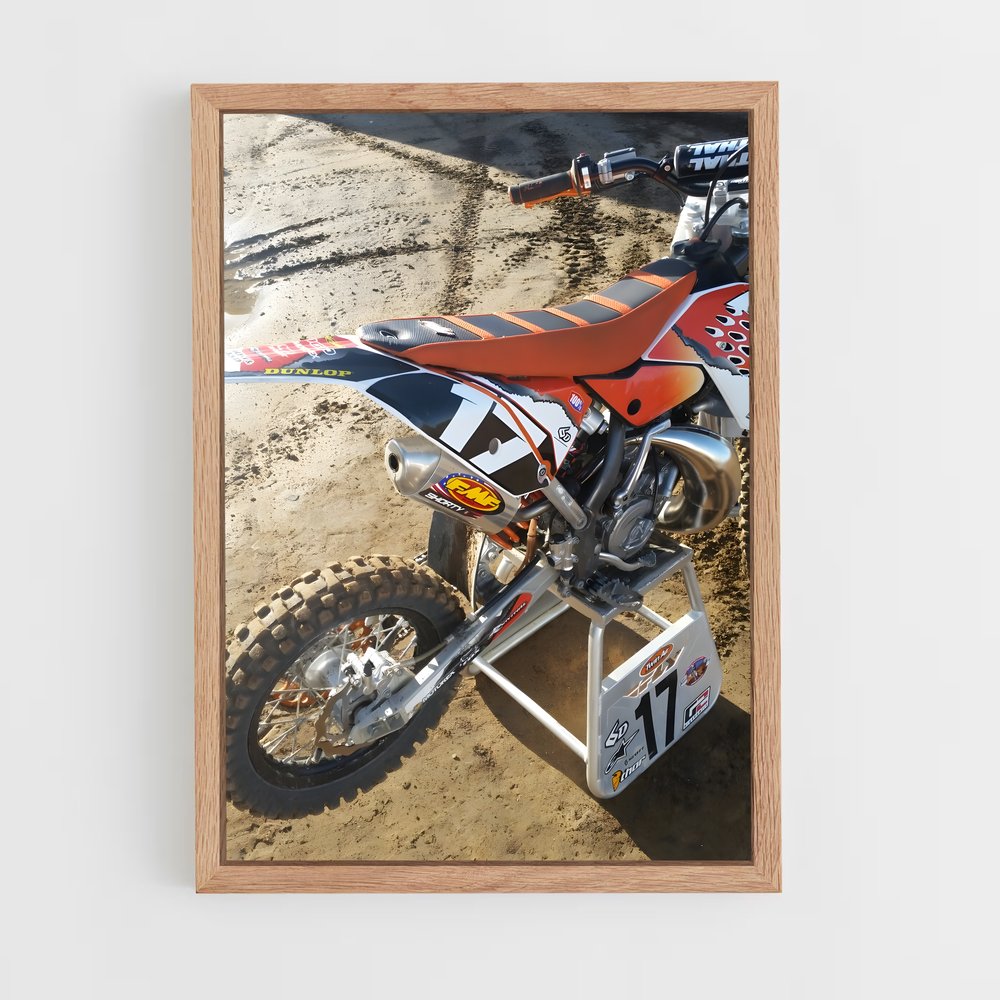 Poster sx éclatant – affiche KTM Moto (vue 4)
